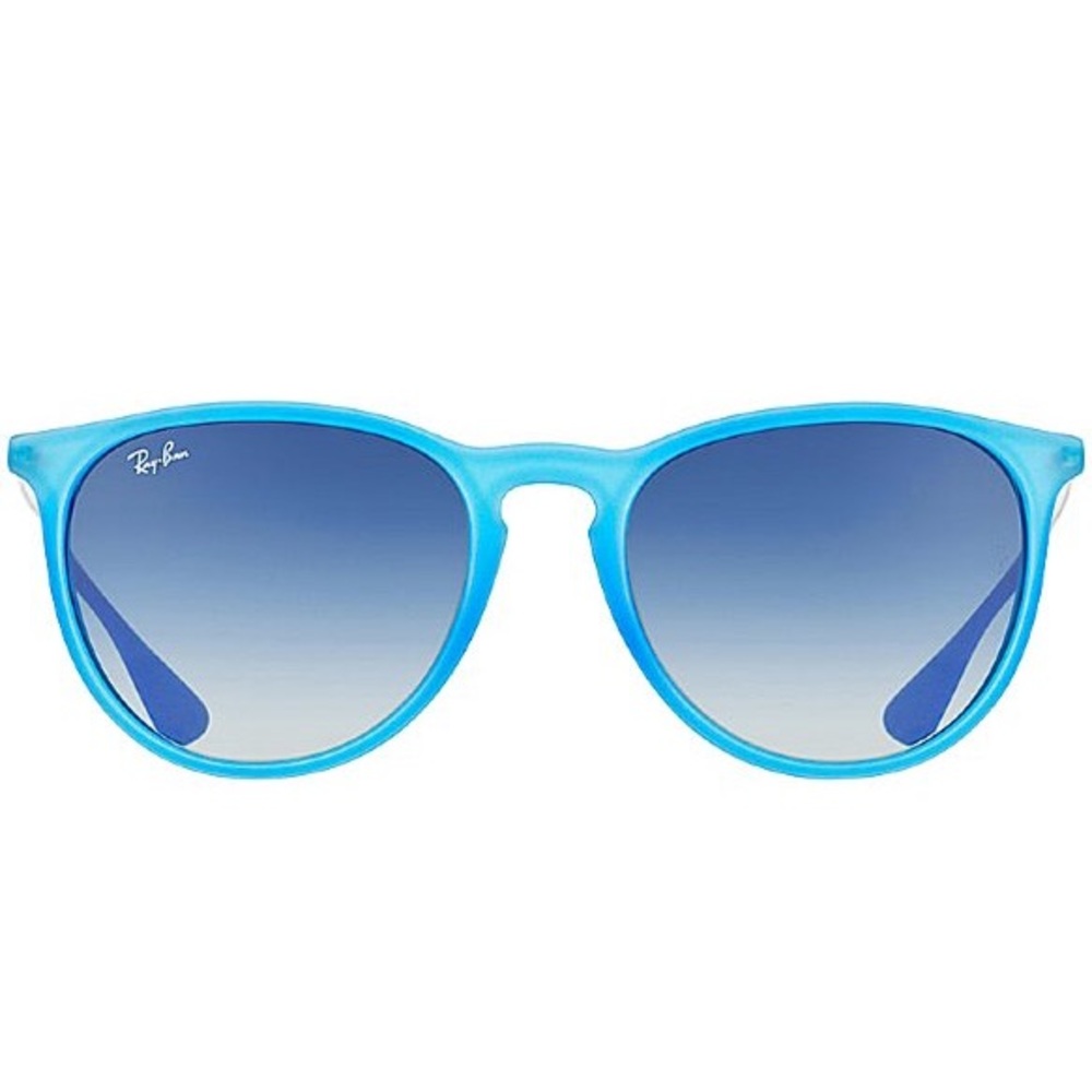 Ray Ban Erika Blue Rubberized Sunglasses